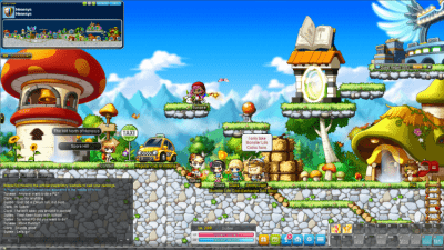 Screenshot of the application MapleStory - #1