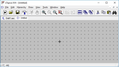 Screenshot of the application LTspice - #5