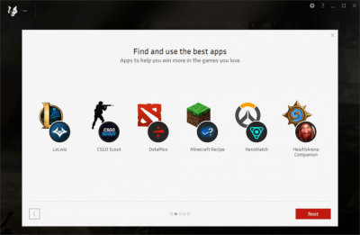 Screenshot of the application Overwolf - #3