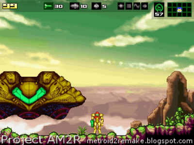 Screenshot of the application AM2R Another Metroid 2 Remake - #1