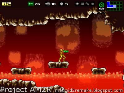 Screenshot of the application AM2R Another Metroid 2 Remake - #4
