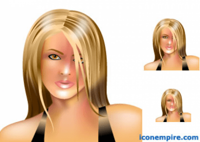 Screenshot of the application Sexy Girl Clipart - #1