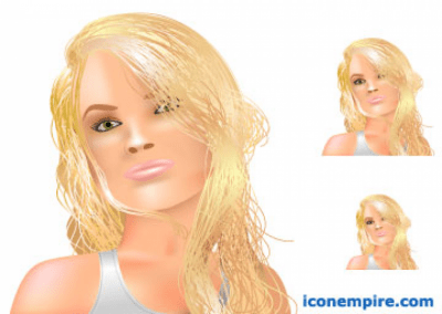 Screenshot of the application Sexy Girl Clipart - #2