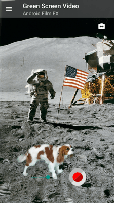 Screenshot of the application Green Screen Video - #3