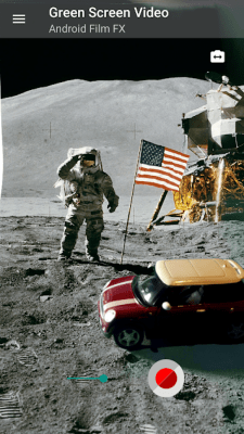 Screenshot of the application Green Screen Video - #7