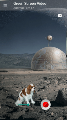 Screenshot of the application Green Screen Video - #8