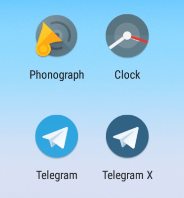 Screenshot of the application Icon Pack: Google Icons - #2