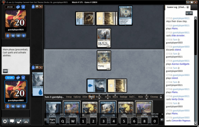 Screenshot of the application Magic: The Gathering Online - #5