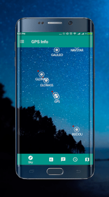 Screenshot of the application GPS info (plus BeiDou GLONASS) - #2