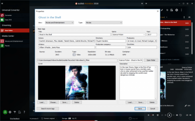 Screenshot of the application Audials Moviebox - #3