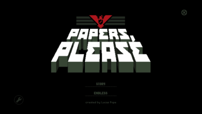 Screenshot of the application Papers, Please - #1