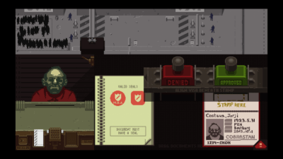 Screenshot of the application Papers, Please - #11