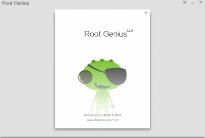 Screenshot of the application Root Genius - #3