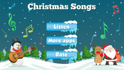 Screenshot of the application Christmas Songs - #8