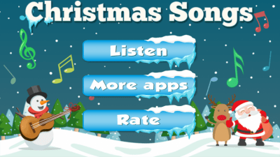 Screenshot of the application Christmas Songs - #12