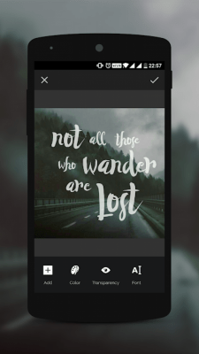 Screenshot of the application Overlay - #6