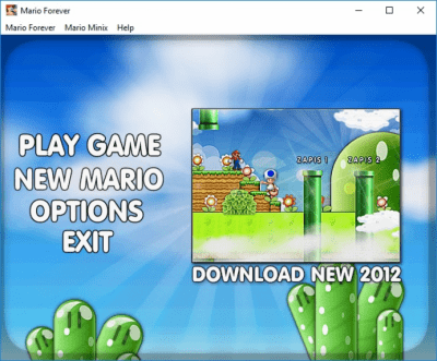 Screenshot of the application Super Mario 3: Mario Forever - #1