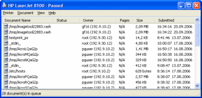 Screenshot of the application Remote Queue Manager Personal - #7