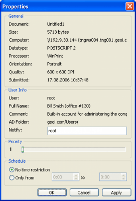 Screenshot of the application Remote Queue Manager Professional - #6