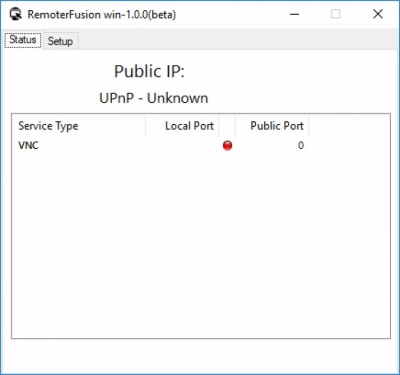 Screenshot of the application RemoterFusion - #3
