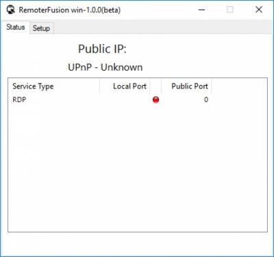 Screenshot of the application RemoterFusion - #4