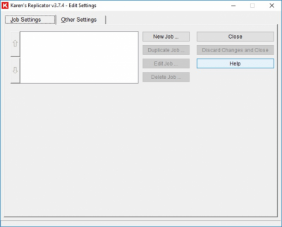 Screenshot of the application Replicator - #3