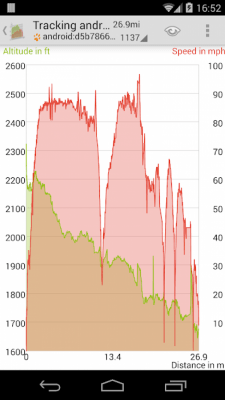 Screenshot of the application GPS Essentials - #8