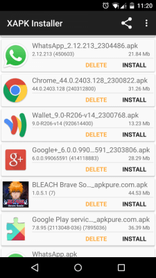 Screenshot of the application XAPK Installer - #1