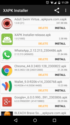 Screenshot of the application XAPK Installer - #3