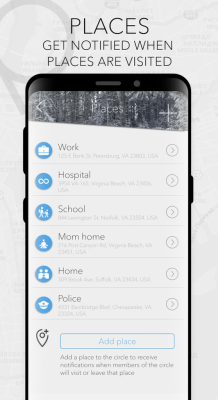 Screenshot of the application Family locator and tracker for family safety - #5