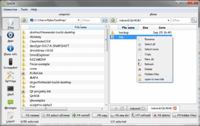 Screenshot of the application QtADB - #6
