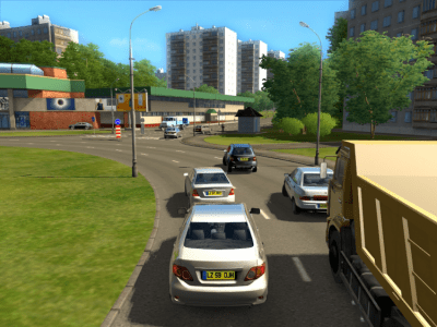 Screenshot of the application City Car Driving. Home Edition - #8