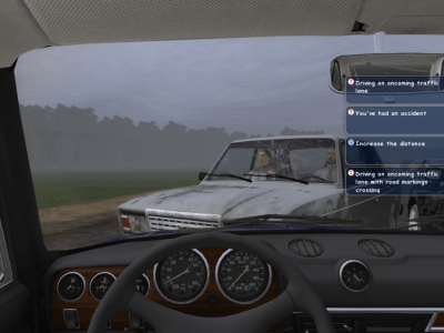 Screenshot of the application City Car Driving. Home Edition - #9