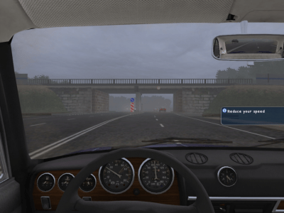 Screenshot of the application City Car Driving. Home Edition - #11