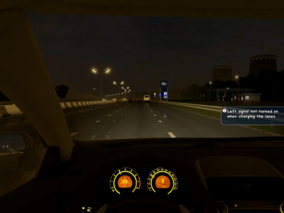 Screenshot of the application City Car Driving. Home Edition - #12