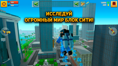 Screenshot of the application Block City Wars - #2