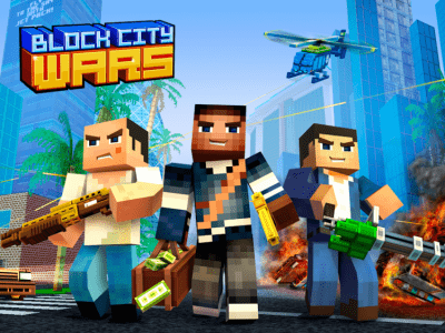 Screenshot of the application Block City Wars - #5