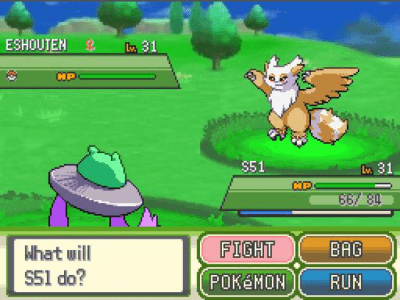 Screenshot of the application Pokemon Uranium - #3