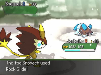 Screenshot of the application Pokemon Uranium - #4