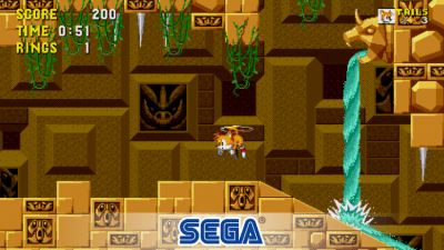 Screenshot of the application Sonic the Hedgehog Classic - #3