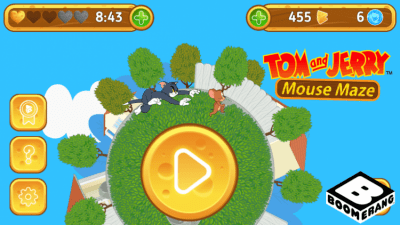 Screenshot of the application Tom and Jerry the mouse maze - #1