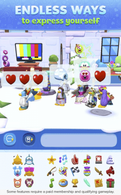 Screenshot of the application Club Penguin Island - #5