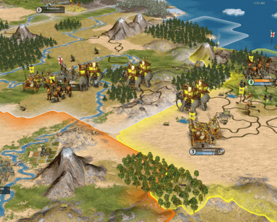 Screenshot of the application Sid Meier's Civilization IV - #3