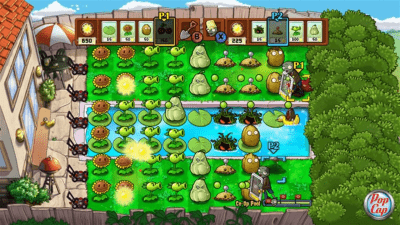 Screenshot of the application Plants vs. Zombies - #4