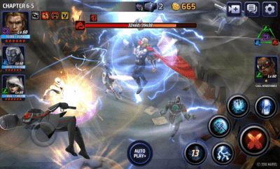 Screenshot of the application MARVEL Future Fight on PC - #7