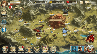 Screenshot of the application King's Raid On PC - #7