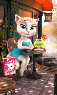 Screenshot of the application Talking Angela - #4