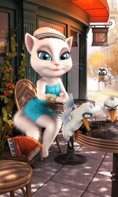 Screenshot of the application Talking Angela - #5
