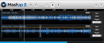 Screenshot of the application Mashup 2 - #7