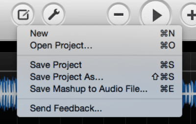Screenshot of the application Mashup 2 - #8